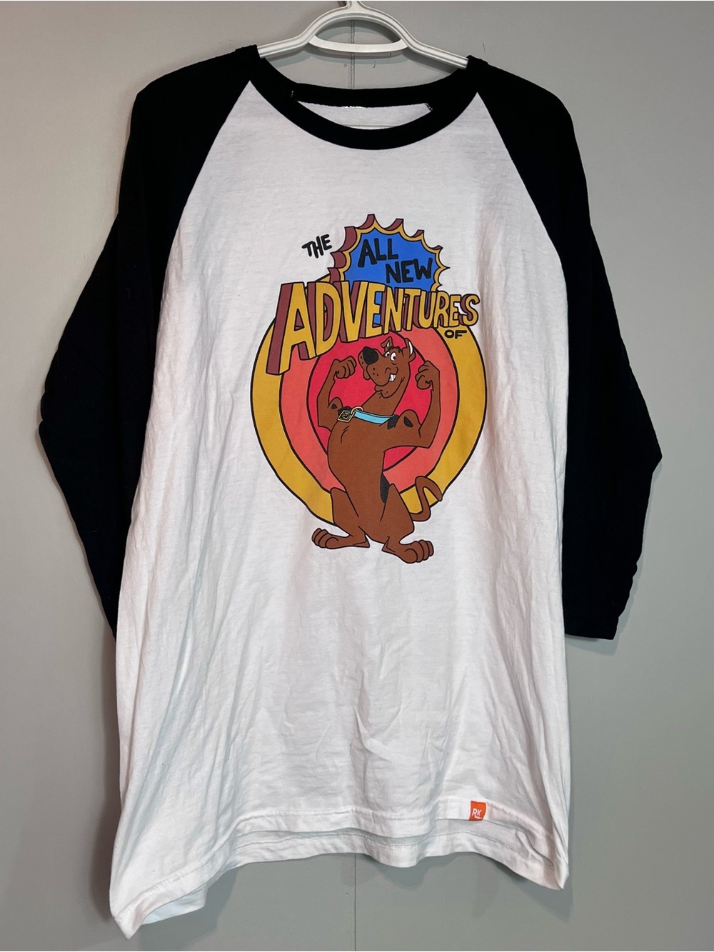 RetroKid x Scooby-Doo “All New Adventures” Raglan Shirt XL